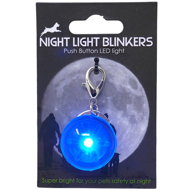 LED Blinkers for Dogs -  Miro & Makauri Clip On - Night Time