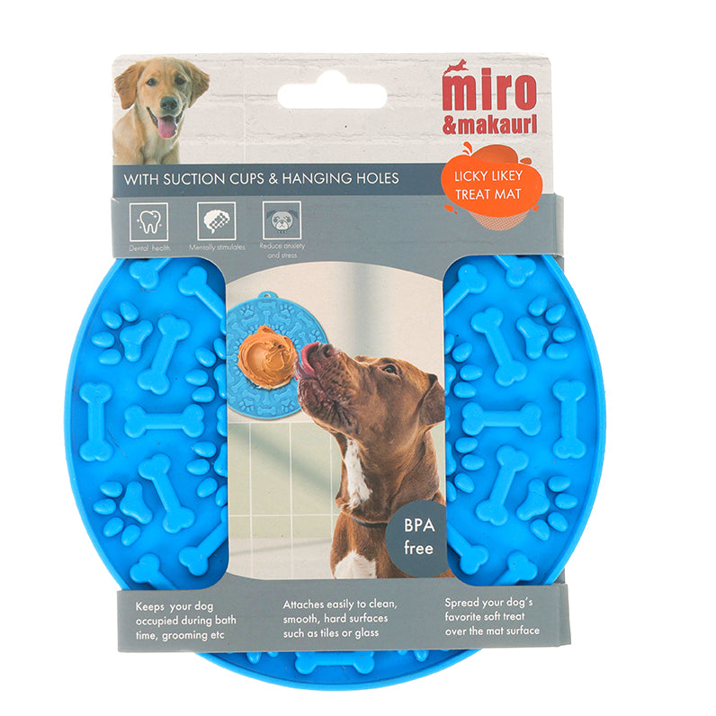 Slow feeder mat for dogs Miro Makauri Licky Likey Treat Mat. Miro Makauri