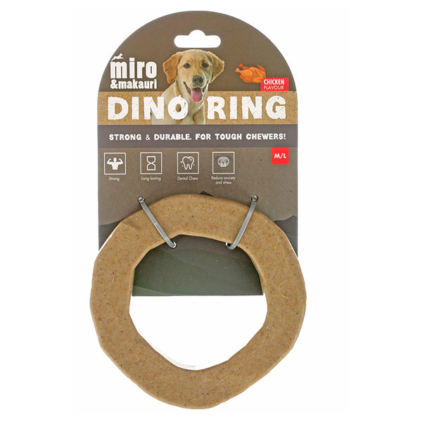 Tough toys for dogs - the dino ring toy
