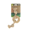 Coffee Wood Dog Chew - Pully Ring Toy