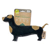 Douglas Dachshund. Your Eco Friendly Leather Dog Toy. By Miro & Makauri.