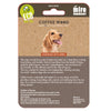 Miro & Makauri label  - Coffee Wood Dog Chew - Pully Ring Toy
