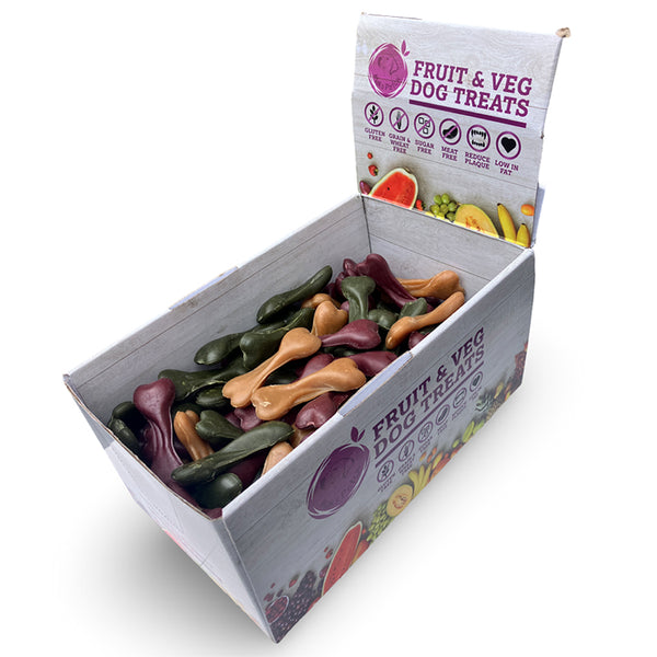 Fruit & Veg Bones - Vegan Dog Treats