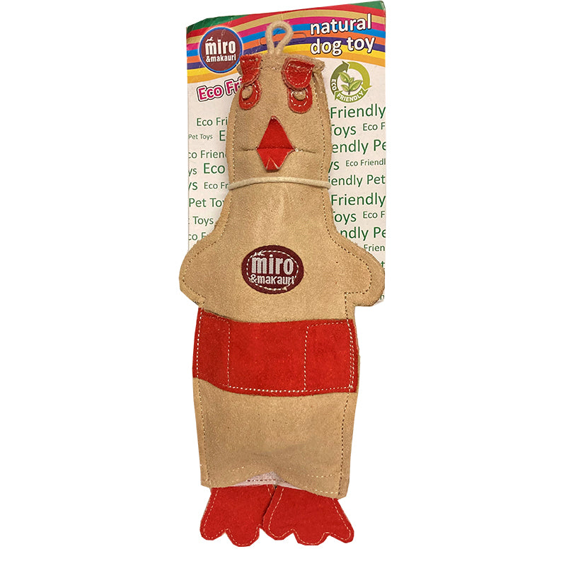 Suspicious chicken hot sale dog toy