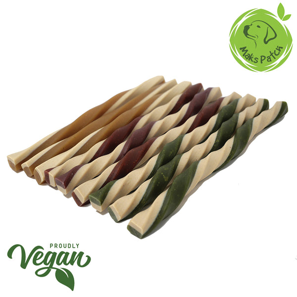  Fruit & Veg Straws with added Coconut Oil Vegan Dog Treats